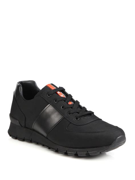 prada track shoes